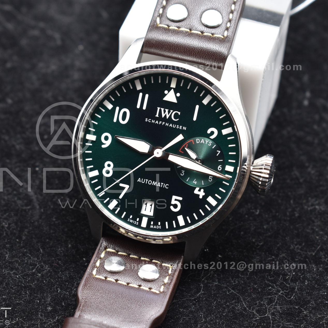 Big Pilot Real IW500901 ZF Best Edition on Brown Leather Strap A51110